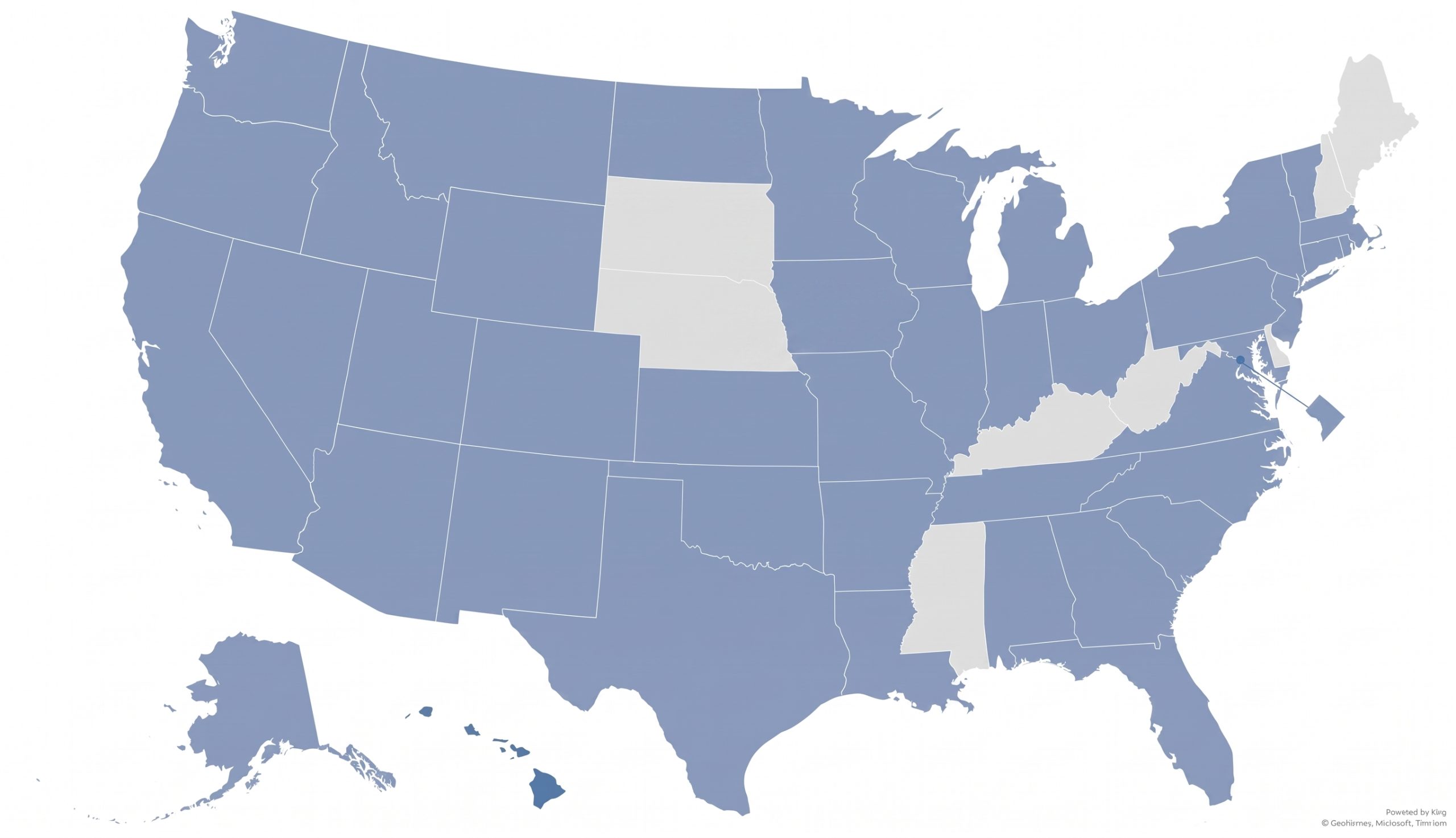 RoseHealth Licensure Map 93026